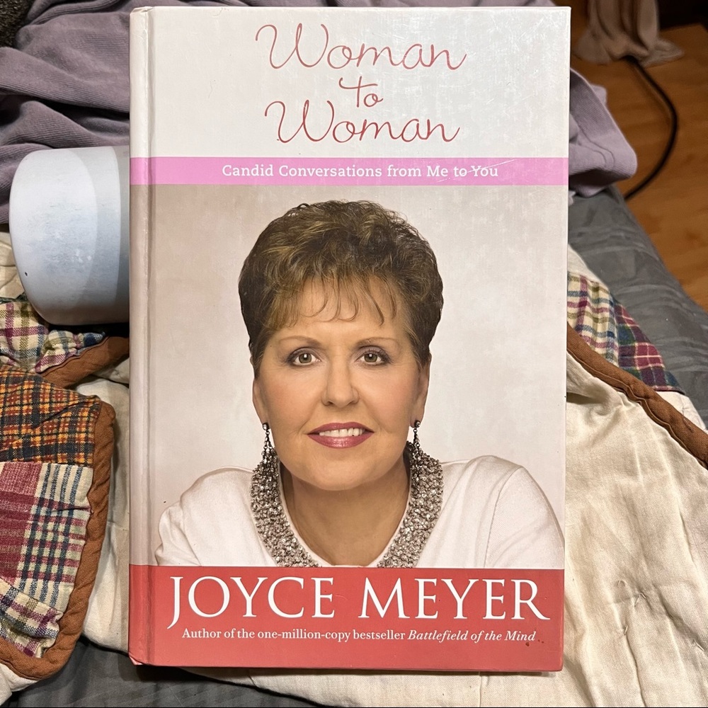 Joyce Meyer hardback book woman to woman candid conversations from me to you